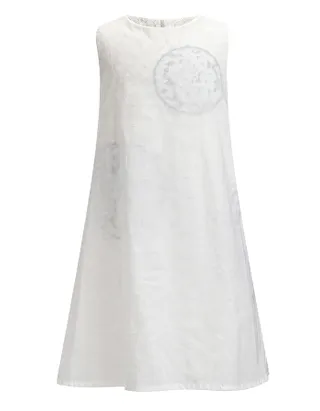 Toddler Girl Heart-Shaped Embroidery Lace Dress