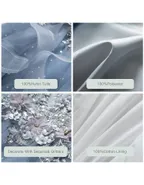 ALLOVIN Sequins Tulle Party Dress