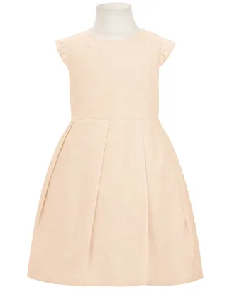 ALLOVIN Toddler Girl A-Line Wedding Lace Dress Champagne