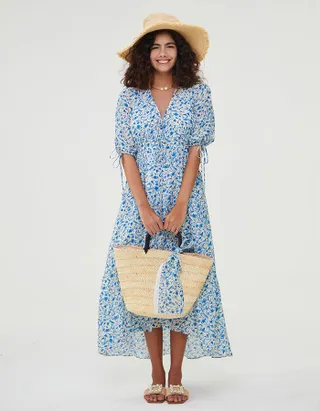 ALLOVIN The Linen Dress