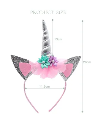 Allovin Unicorn Costume Party Headpiece 2pc