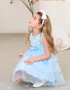 ALLOVIN Princess Diana Dress