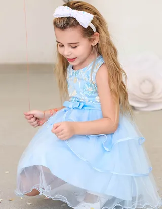 ALLOVIN Princess Diana Dress