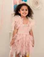 ALLOVIN Swan Tutu Dress