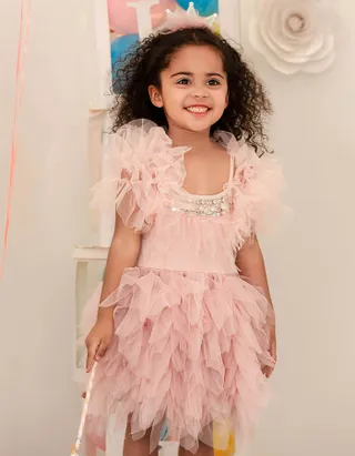 ALLOVIN Swan Tutu Dress