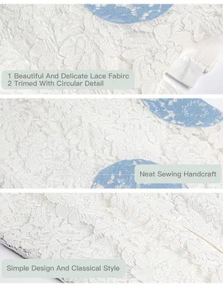 Toddler Girl Heart-Shaped Embroidery Lace Dress