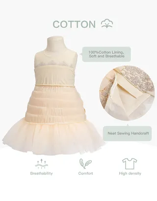 ALLOVIN Embroidery Tutu Dress