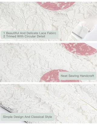 Toddler Girl Heart-Shaped Embroidery Lace Dress