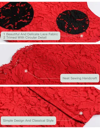 Toddler Girl Heart-Shaped Embroidery Lace Dress