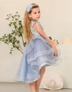 ALLOVIN Sequins Tulle Party Dress
