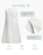 Toddler Girl Heart-Shaped Embroidery Lace Dress