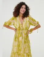 ALLOVIN The Linen Dress