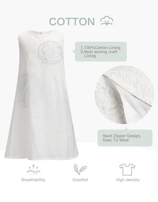 Toddler Girl Heart-Shaped Embroidery Lace Dress