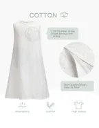 Toddler Girl Heart-Shaped Embroidery Lace Dress