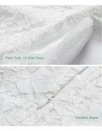 ALLOVIN Toddler Girl A-Line Princess Flower Girl Dress