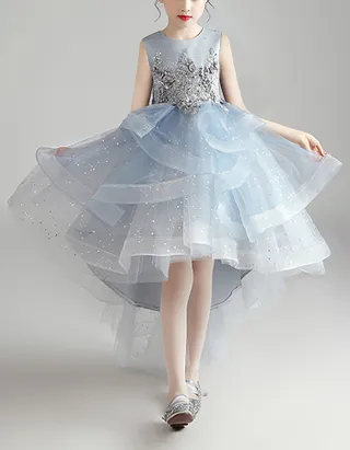 ALLOVIN Sequins Tulle Party Dress