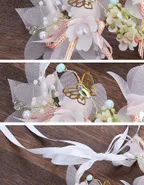 Allovin Floral Princess Headpiece Pearls Tiara