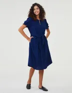 ALLOVIN The Linen Dress