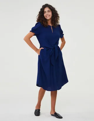 ALLOVIN The Linen Dress