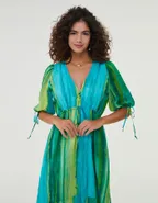 ALLOVIN The Linen Dress