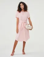 ALLOVIN The Linen Dress