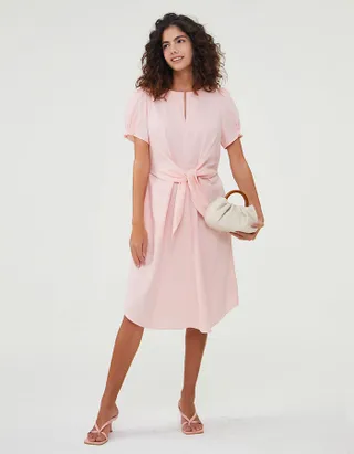 ALLOVIN The Linen Dress