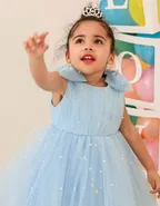 Allovin Rhinestone Crown Hair Accessory