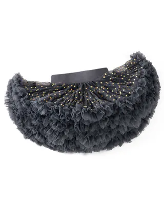 ALLOVIN Sparkly Stars Tutu Skirt