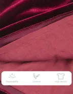 ALLOVIN Sparkly Stars Velvet Dress