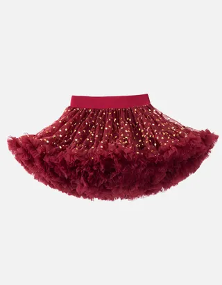 ALLOVIN Sparkly Stars Tutu Skirt