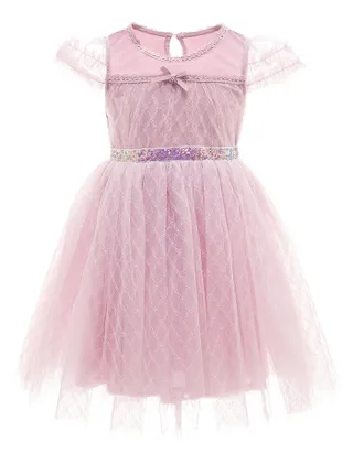 Allovin Toddler Girl Cap Sleeve Tulle Party Princess Dresses