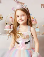 Allovin Two Pieces Set Unicorn Costume