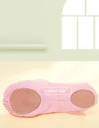 Allovin Girls Canvas Split Sole Ballet Shoes