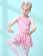 Allovin Lace Ballet Leotard Set