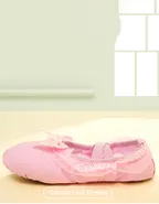 Allovin Girls Canvas Split Sole Ballet Shoes