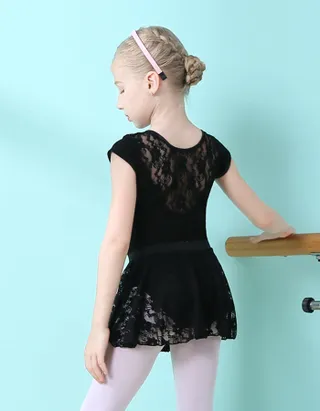 Allovin Lace Ballet Leotard Set