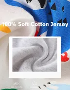 Toddler Boys Supersoft Dinosaur Printed Jersey T-Shirt & Pants Set