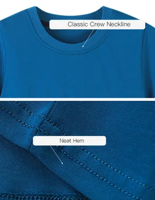 Allovin Toddler Boys Jersey T-Shirt & Pants Set