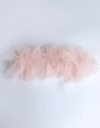 Allovin Girl Fancy Tulle Ruffle Cape