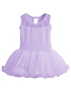 Allovin Sleeveless Tutu Lace Ballet Leotard