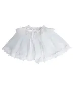 Allovin Lace Trim Tulle Cape Fairy Costume