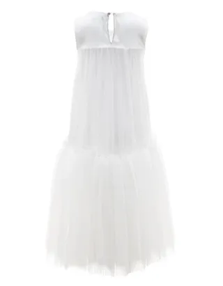 Toddler Girl Sleeveless Summer Tulle Birthday Casual Dress