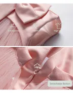 ALLOVIN Embroidery Shift Dress