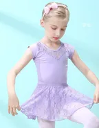 Allovin Lace Ballet Leotard Set