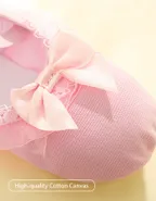 Allovin Girls Canvas Split Sole Ballet Shoes