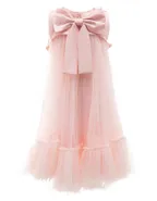 ALLOVIN Embroidery Shift Dress