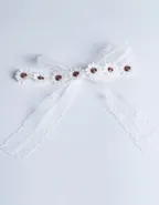 Allovin Lace Tie-Back Headband