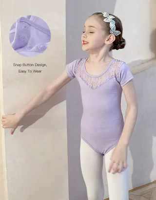 Allovin Lace Ballet Leotard Set