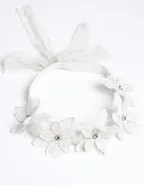 Allovin Cute Lace Tie-Back Headband