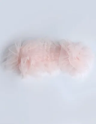 Allovin Girl Fancy Tulle Ruffle Cape